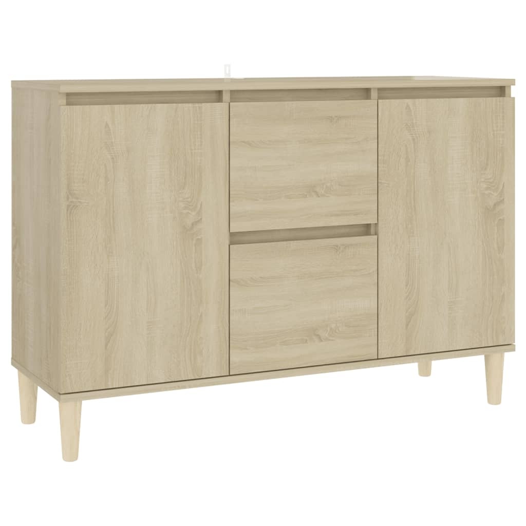 VidaXL Dressoir 103,5x35x70 cm spaanplaat sonoma eikenkleurig