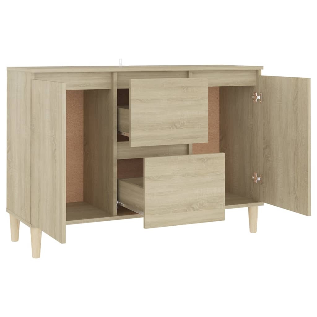 VidaXL Dressoir 103,5x35x70 cm spaanplaat sonoma eikenkleurig