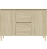 VidaXL Dressoir 103,5x35x70 cm spaanplaat sonoma eikenkleurig