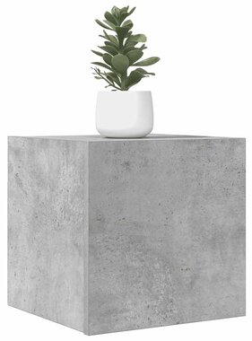 VidaXL Tv-wandmeubelen 2 st 30,5x30x30 cm betongrijs