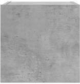 VidaXL Tv-wandmeubelen 2 st 30,5x30x30 cm betongrijs