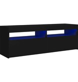 VidaXL Tv-meubel met LED-verlichting 120x35x40 cm zwart
