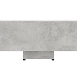 VidaXL Salontafel 85x55x31 cm bewerkt hout betongrijs
