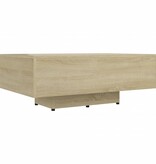 VidaXL Salontafel 85x55x31 cm spaanplaat sonoma eikenkleurig