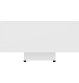 VidaXL Salontafel 85x55x31 cm bewerkt hout wit