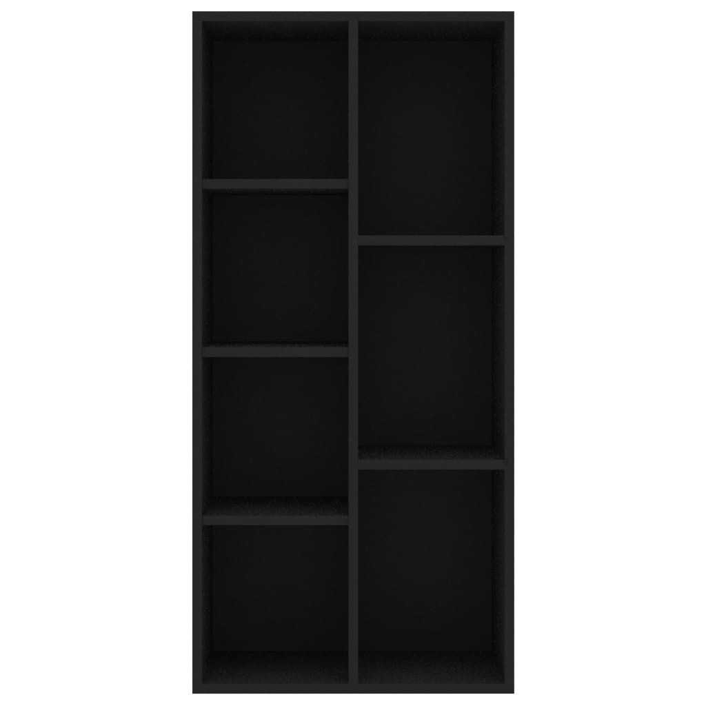 VidaXL Boekenkast 50x25x106 cm bewerkt hout zwart