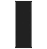VidaXL Wandschappen 104x20x58,5 cm bewerkt hout zwart