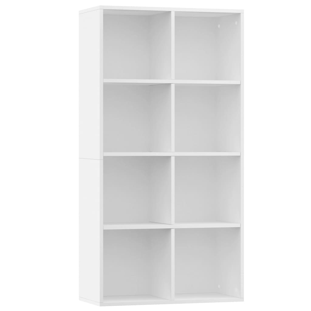 VidaXL Boekenkast/dressoir 66x30x130 cm bewerkt hout wit