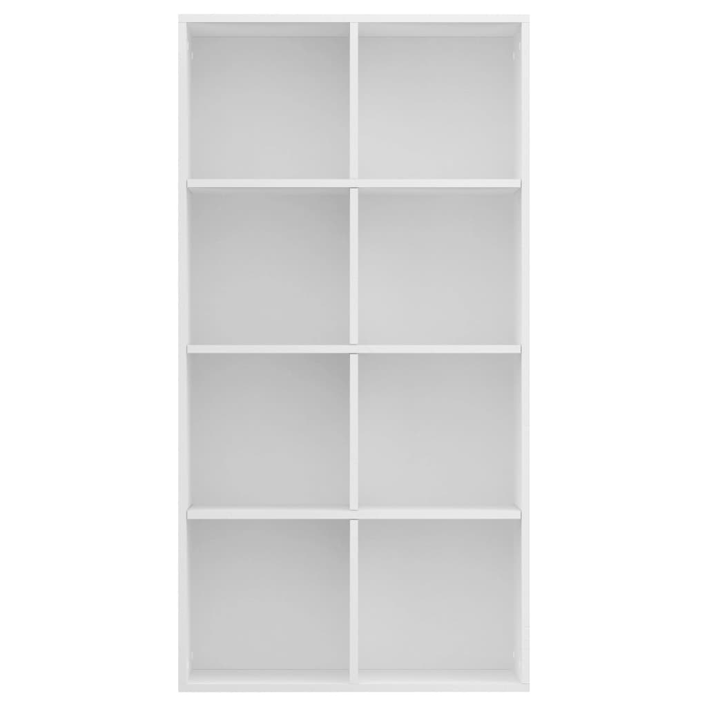 VidaXL Boekenkast/dressoir 66x30x130 cm bewerkt hout wit
