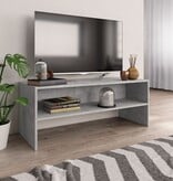 VidaXL Tv-meubel 100x40x40 cm bewerkt hout betongrijs