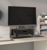 VidaXL Monitorstandaard 43x30,5x13 cm zwart