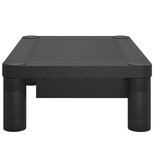 VidaXL Monitorstandaard 43x30,5x13 cm zwart