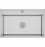 VidaXL Gootsteen handgemaakt roestvrij staal