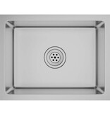 VidaXL Gootsteen handgemaakt roestvrij staal