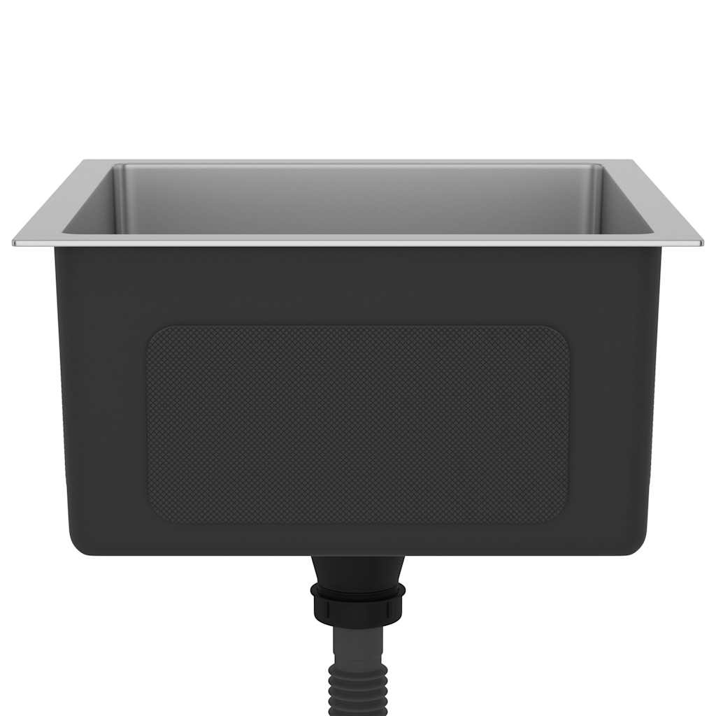 VidaXL Gootsteen handgemaakt roestvrij staal