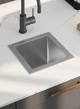 VidaXL Gootsteen handgemaakt roestvrij staal