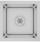 VidaXL Gootsteen handgemaakt roestvrij staal