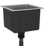 VidaXL Gootsteen handgemaakt roestvrij staal