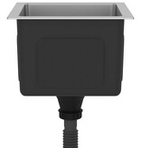 VidaXL Gootsteen handgemaakt roestvrij staal