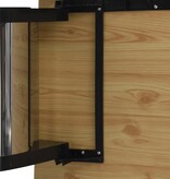 VidaXL Keukenvuilnisbak inbouw 12 L roestvrij staal