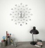 VidaXL Wandklok met quartz-mechanisme 50 cm modern ontwerp