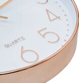 VidaXL Wandklok 30 cm roségoud