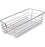 VidaXL Draadmanden uittrekbaar 2 st 300 mm zilverkleurig