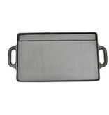 VidaXL Grillplaat dubbelzijdig 50x23 cm gietijzer