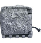 VidaXL Buitenstopcontact 4 ingangen waterbestendig grijs