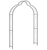 VidaXL Tuinboog 150x34x240 cm ijzer zwart