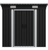 VidaXL Tuinschuur staal antraciet