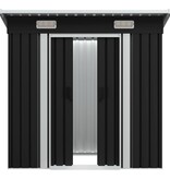 VidaXL Tuinschuur staal antraciet
