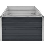 VidaXL Plantenbak verhoogd 240x80x45 cm gegalvaniseerd staal antraciet