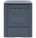 VidaXL Compostbak 260 L 60x60x73cm grijs