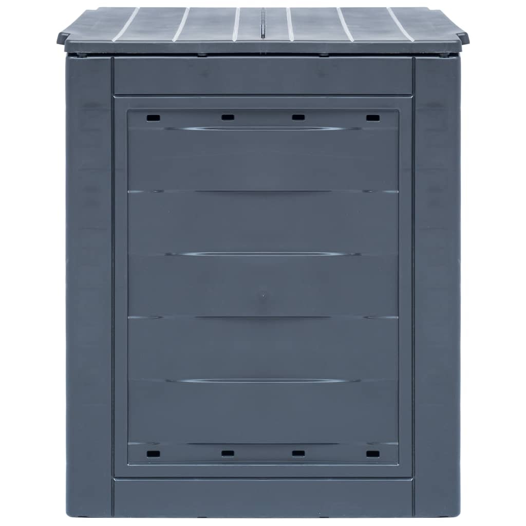 VidaXL Compostbak 260 L 60x60x73cm grijs