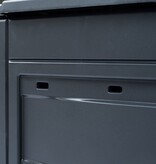 VidaXL Compostbak 260 L 60x60x73cm grijs