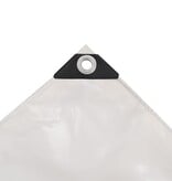 VidaXL Dekzeil 650 g/m² 3x3 m wit