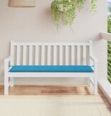 VidaXL Tuinbankkussen 150x50x3 cm oxford stof blauw