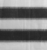 VidaXL Balkonscherm HDPE 90x400 cm antraciet en wit