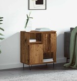 VidaXL Dressoir Oud hout 60 x 35 x 70 cm Bewerkt hout