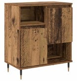 VidaXL Dressoir Oud hout 60 x 35 x 70 cm Bewerkt hout