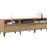 VidaXL TV-kast artisanaal eikenkleurig 150 x 30 x 44.5 cm Bewerkt hout