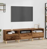 VidaXL TV-kast met lade Oud hout 150 x 30 x 45 cm Bewerkt hout