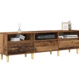 VidaXL TV-kast met lade Oud hout 150 x 30 x 45 cm Bewerkt hout