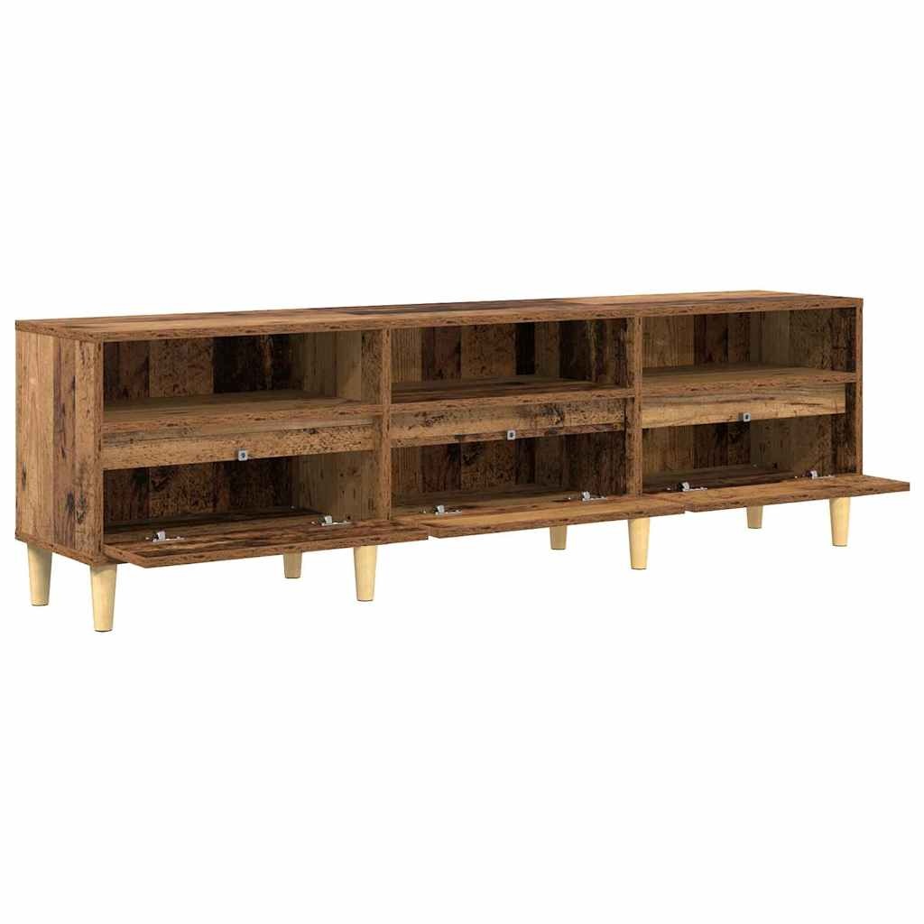 VidaXL TV-kast met lade Oud hout 150 x 30 x 45 cm Bewerkt hout