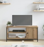 VidaXL TV-kast artisanaal eikenkleurig 100 x 40 x 45 cm Bewerkt hout