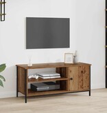 VidaXL TV-kast Oud hout 100 x 40 x 45 cm Bewerkt hout