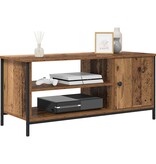 VidaXL TV-kast Oud hout 100 x 40 x 45 cm Bewerkt hout