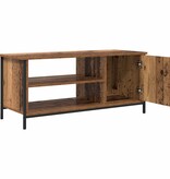VidaXL TV-kast Oud hout 100 x 40 x 45 cm Bewerkt hout