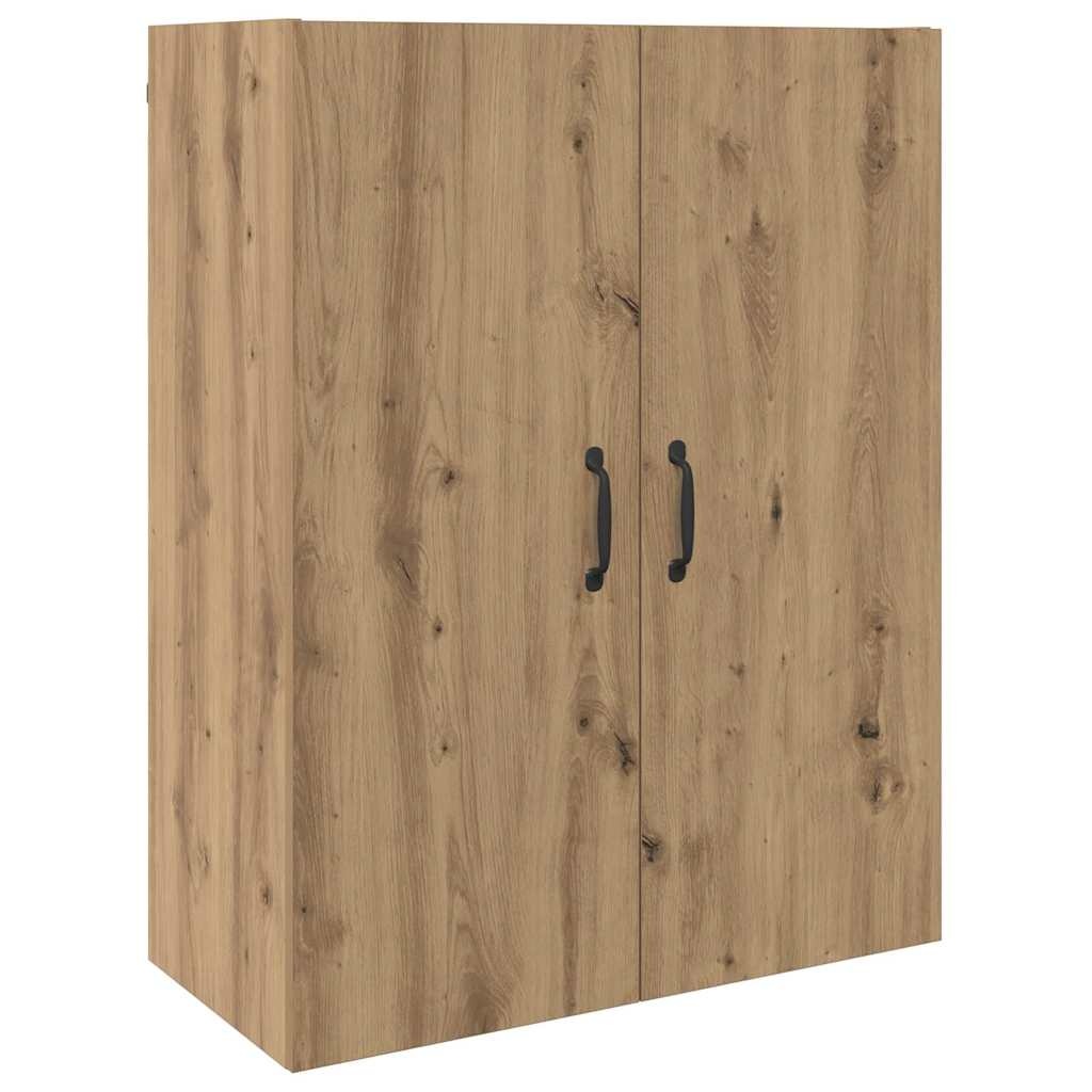 VidaXL Hangkast artisanaal eikenkleurig 69.5 x 34 x 90 cm Bewerkt hout